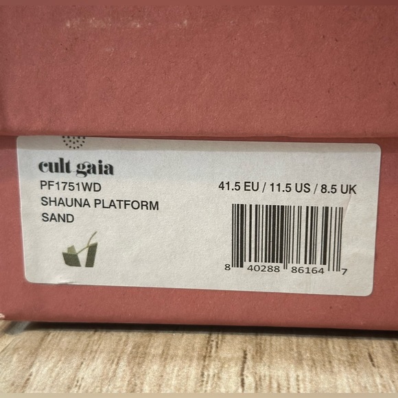 Gorgeous! Cult Gaia Shauna Platform 41.5 worn once in mint condition! - Picture 10 of 10